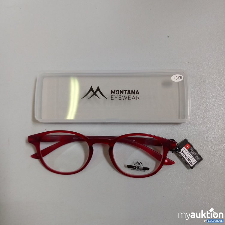 Artikel Nr. 515576: Montana Eyewear Brille +3.00 matt red 