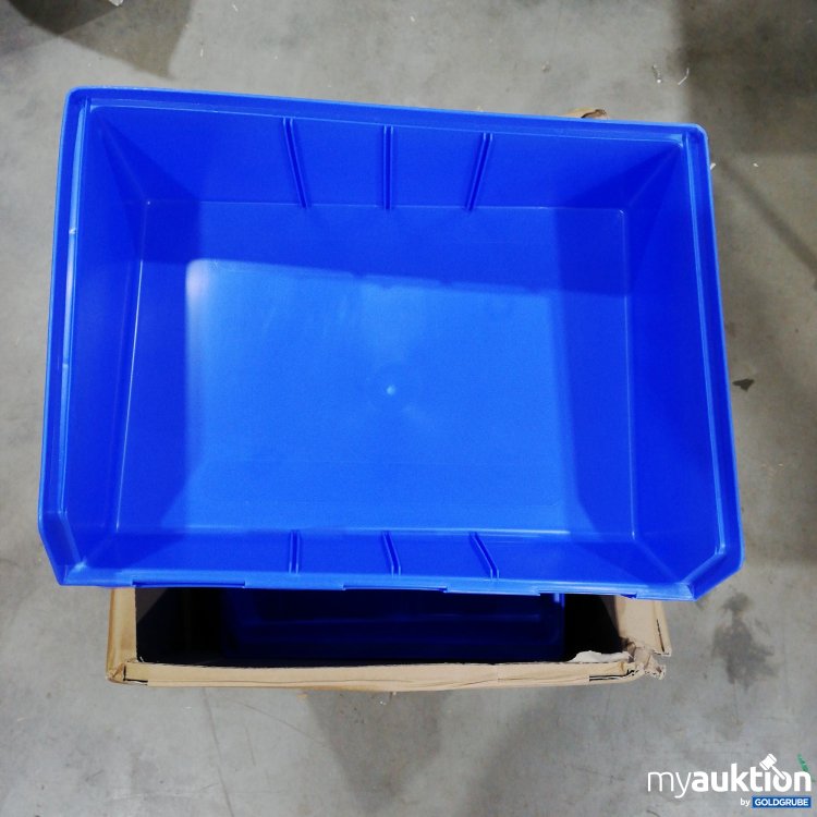 Artikel Nr. 708576: Blaue Aufbewahrungsboxen 46x35x15cm Set 6tlg 