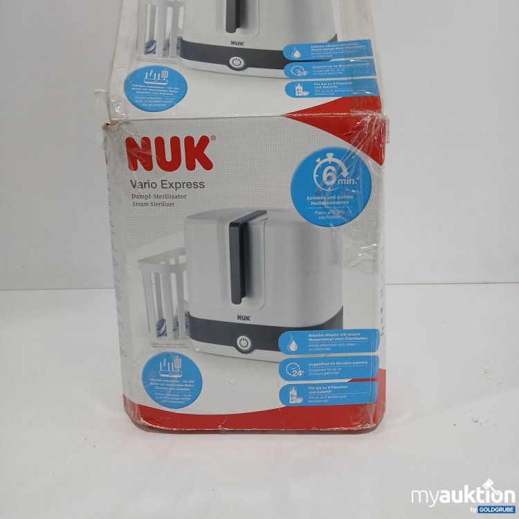 Artikel Nr. 801576: Nuk Vario Express Dampf-Sterilisator 