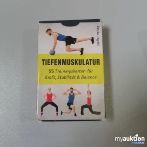 Auktion Tiefenmuskulatur 55 Trainingskarten 