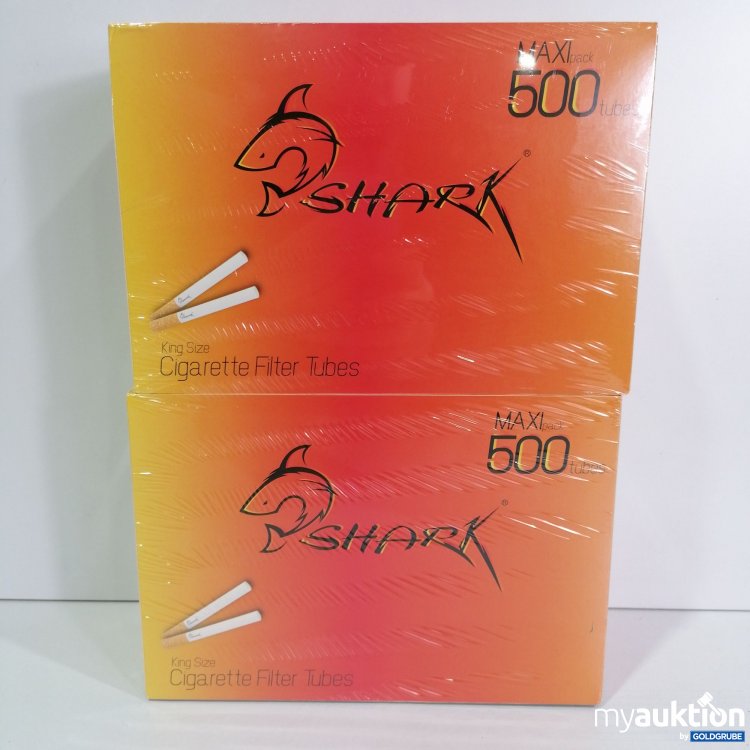 Artikel Nr. 788577: Shrark King Size Cigarette Filter Tubes 2x500stk