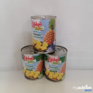 Auktion Libby's Ananas 3x570g