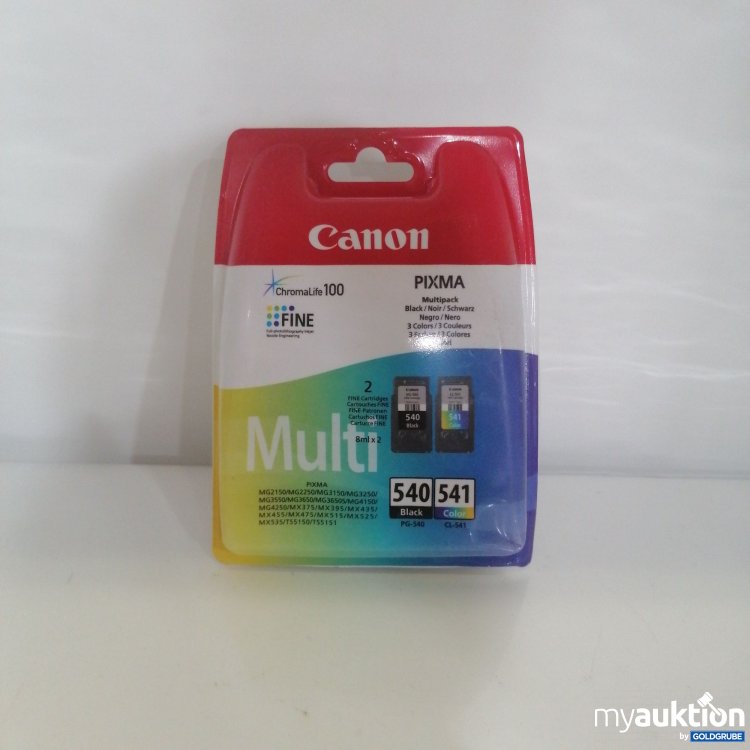 Artikel Nr. 764578: Canon 540/541 Multipack 2 Fine Cartridges 