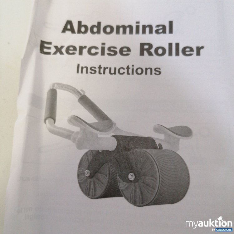 Artikel Nr. 761580: Abdominal Exercise Roller 