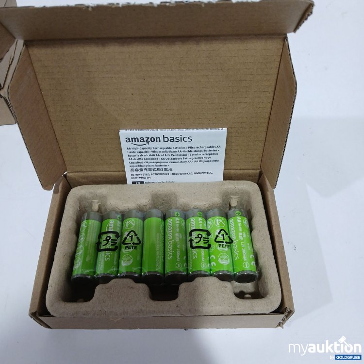 Artikel Nr. 799580: Amazon basics AA high capacity rechargeable Betteties 12Pack