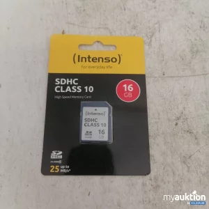 Auktion Intenso SDHC Class 10 16GB