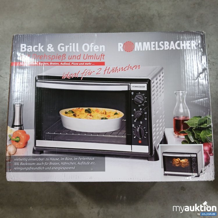 Artikel Nr. 800581: Rommelsbacher Back&Grill Ofen 