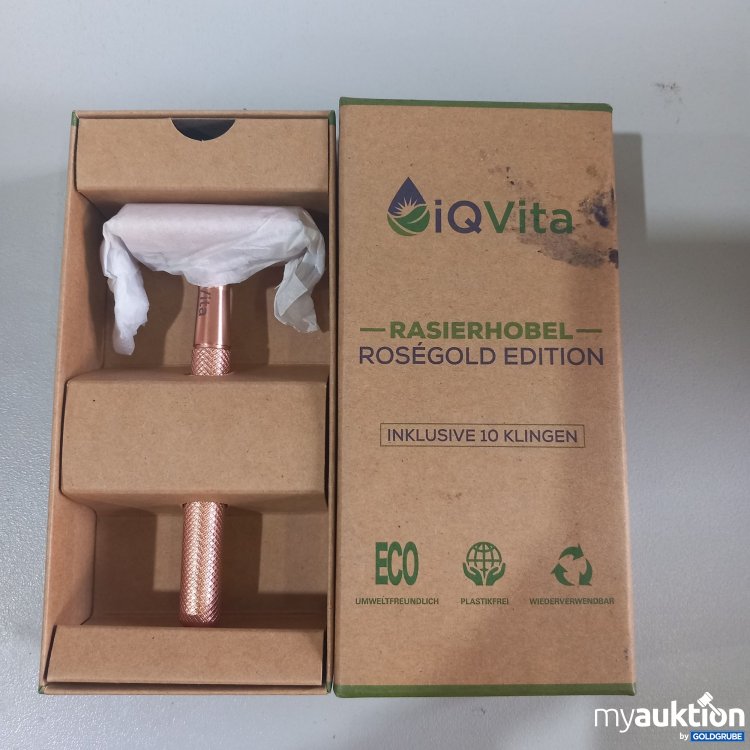 Artikel Nr. 754582: IQ Vita Rasierhobel rosegold