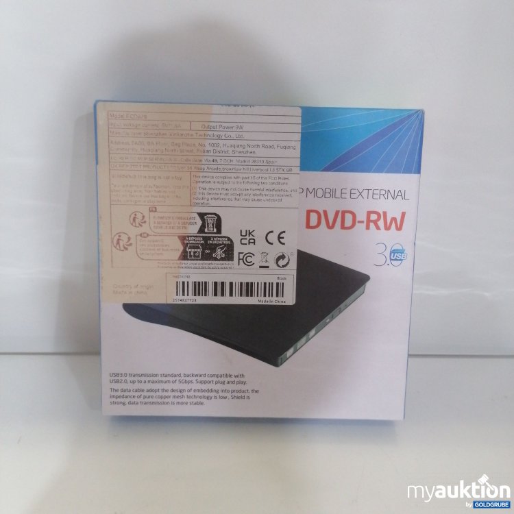 Artikel Nr. 764582: Pop-up Mobile External DVD-RW