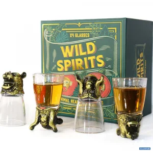 Auktion Wild Spirits Shotgläser 4er-Set