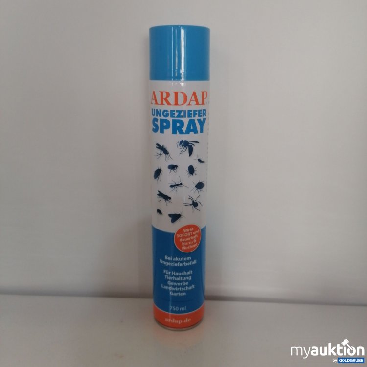 Artikel Nr. 755583: Ardap Ungeziefer Spray 750ml 