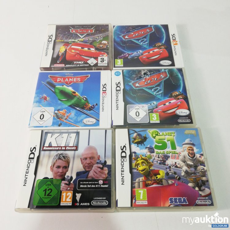 Artikel Nr. 791584: Nintendo DS Spiele 6 Stück