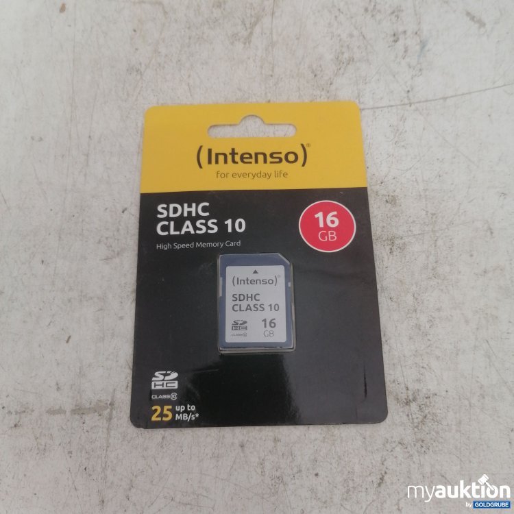 Artikel Nr. 739585: Intenso SDHC Class 10 16GB