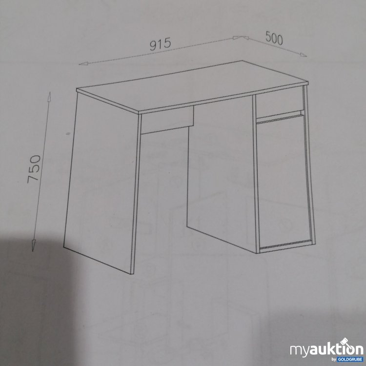 Artikel Nr. 758585: Schreibtisch Lyon 