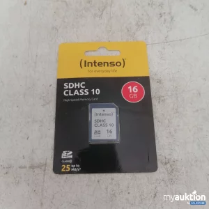 Auktion Intenso SDHC Class 10 16GB