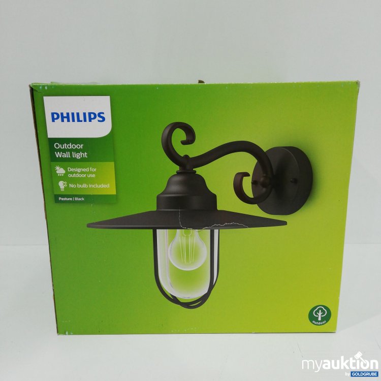 Artikel Nr. 385586: Philips Outdoor Wall Light Black 