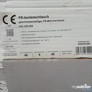 Auktion PE-Isolierschlauch geschlossenzelliger PE-Weichschaum 400-048-009 19Stk