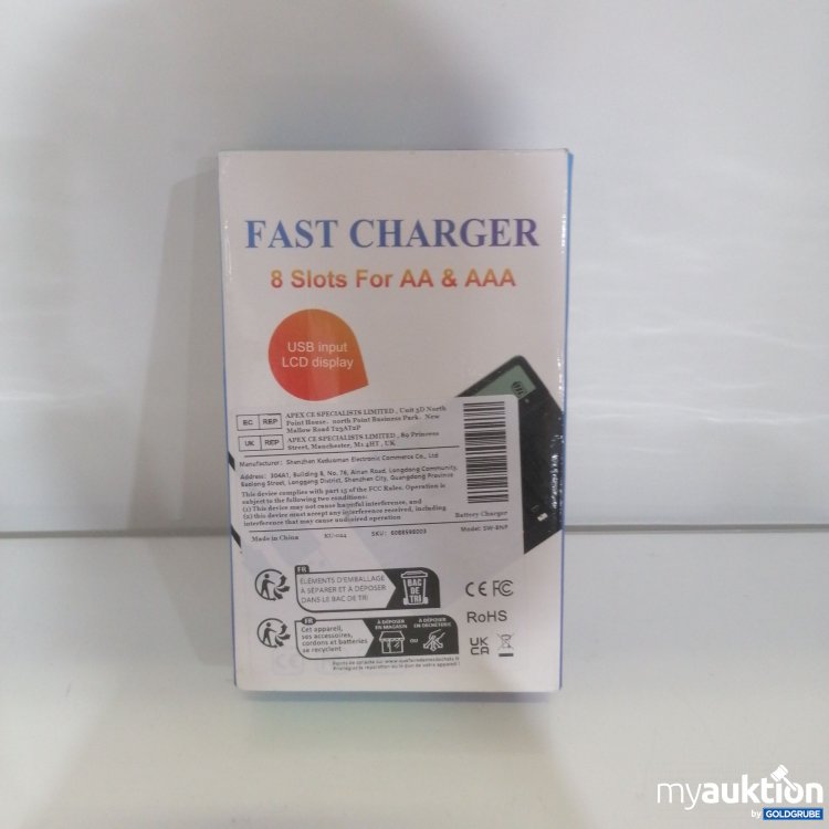 Artikel Nr. 764587: Fast Charger 8 Slots for AA & AAA