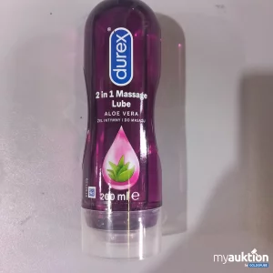 Auktion Durex 2in 1 Massage Lube 200ml