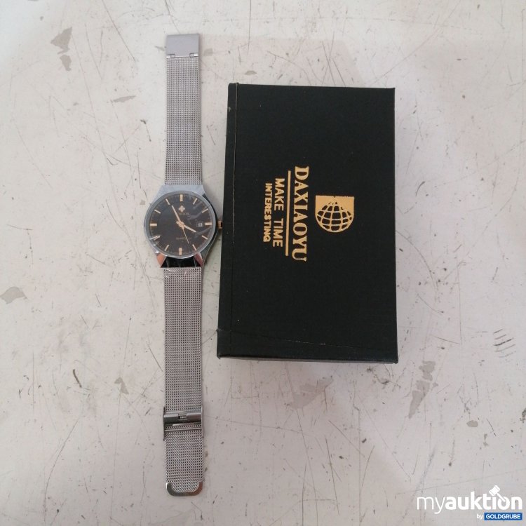 Artikel Nr. 740588: Quarz Elegante Silber Mesh Armbanduhr