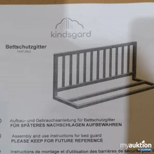 Auktion Kindsgard Bettschutzgitter