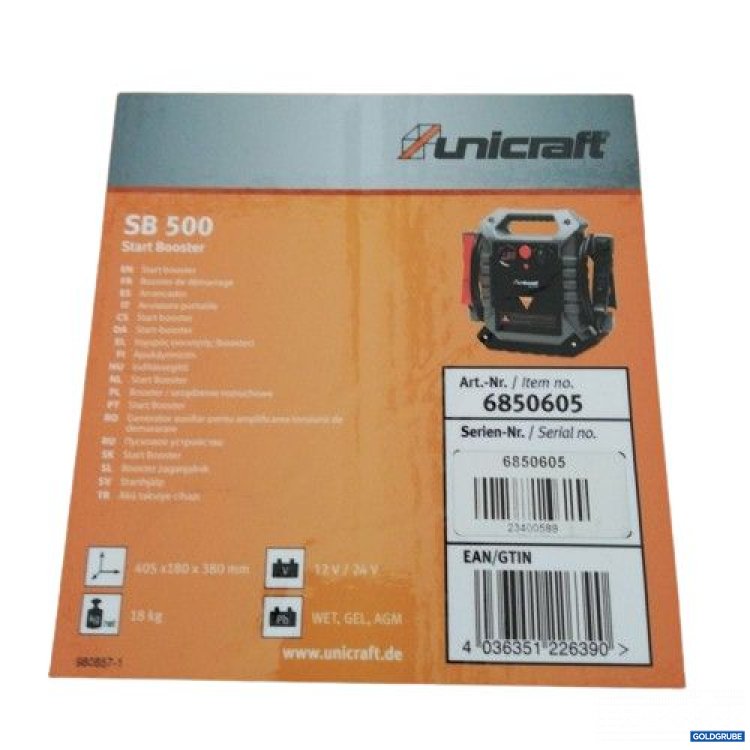 Artikel Nr. 739590: Unicraftale SB500 Start Booster 