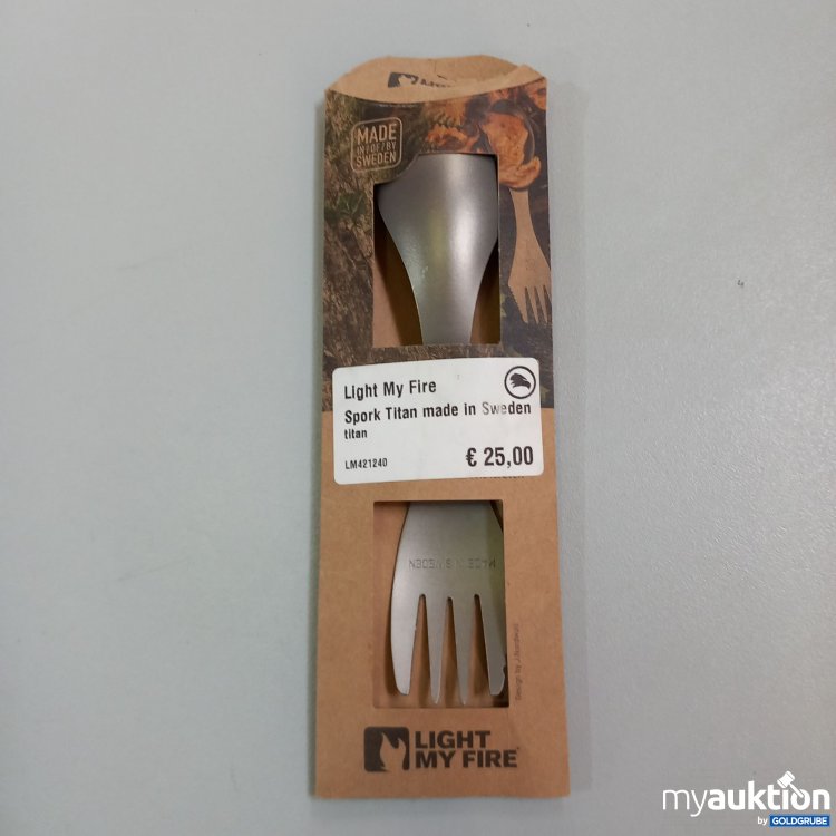 Artikel Nr. 757590: Light my fire Spork aus Titan 