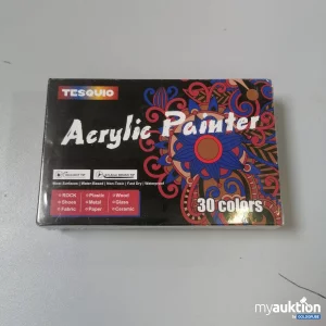 Auktion Tesquio Acrylic Painter 30 Farben 