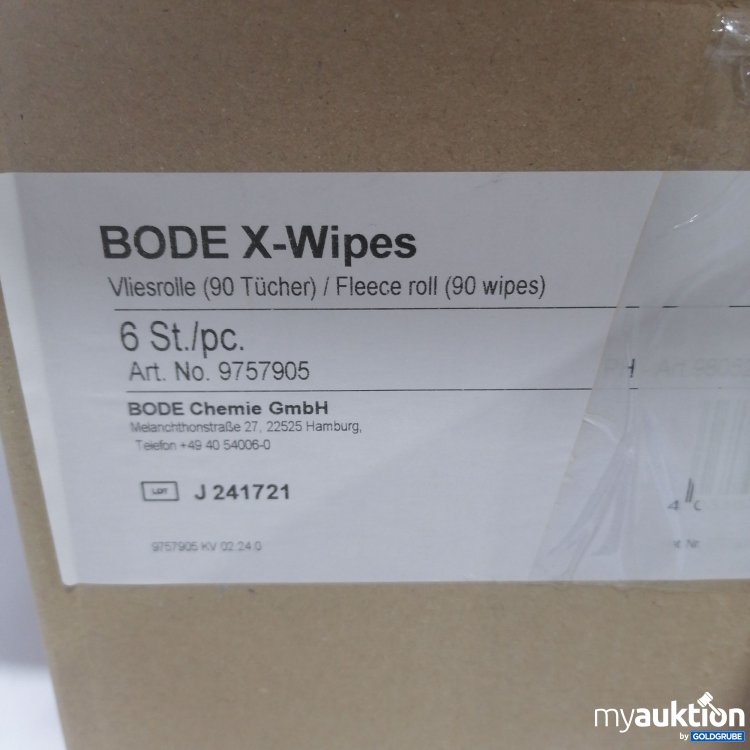 Artikel Nr. 779592: Bode X-Wipes 6 Stück 