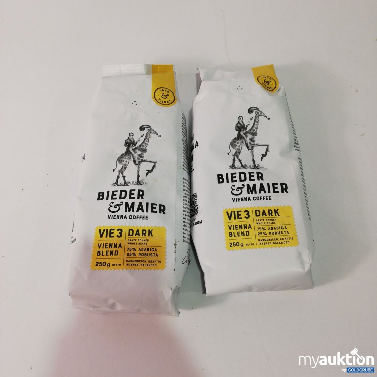 Artikel Nr. 790592: Bieder & Maier Vienna Coffee Ganze Bohne 2x250g