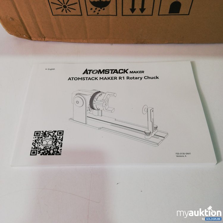 Artikel Nr. 791592: Atomstack Maker R1 Rotary Chuck