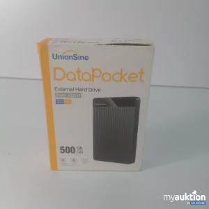 Auktion UnionSine DataPocket External Hard Drive 500GB 