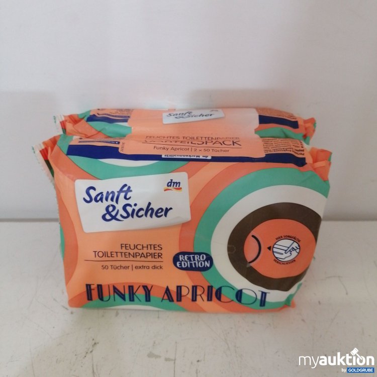 Artikel Nr. 740593: Sanft & Sicher Funky Apricot Tücher 50stk