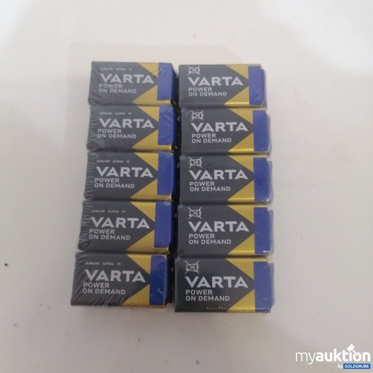 Artikel Nr. 764593: Varta Batterien 6LP3146 9V 10 Stück 