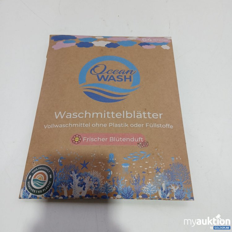 Artikel Nr. 802593: Ocean Wash Waschmittelblätter 64 Wäschen