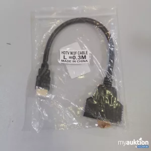 Artikel Nr. 769593: HDMI-Stecker auf 2 HDMI-Buchsen