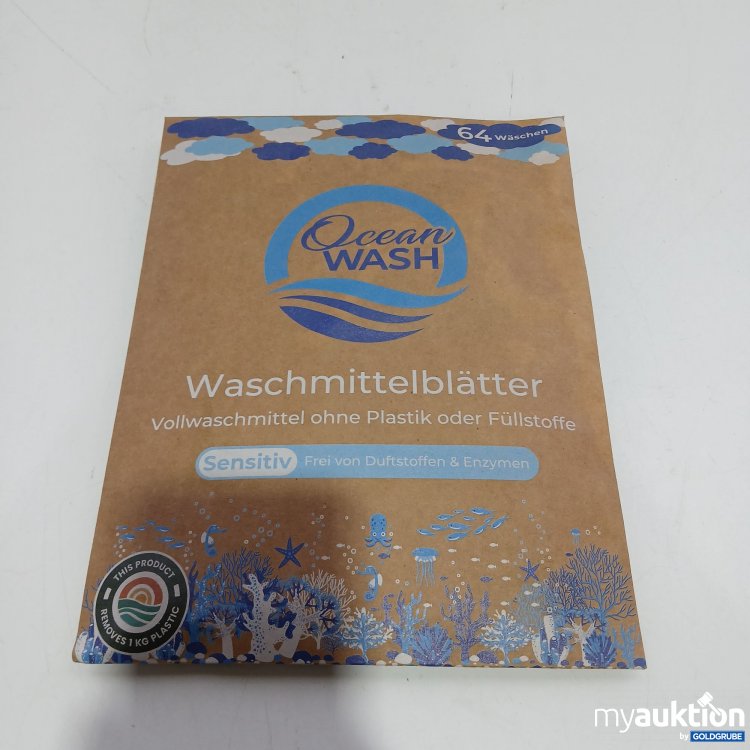 Artikel Nr. 802594: Ocean Wash Waschmittelblätter 64 Wäschen