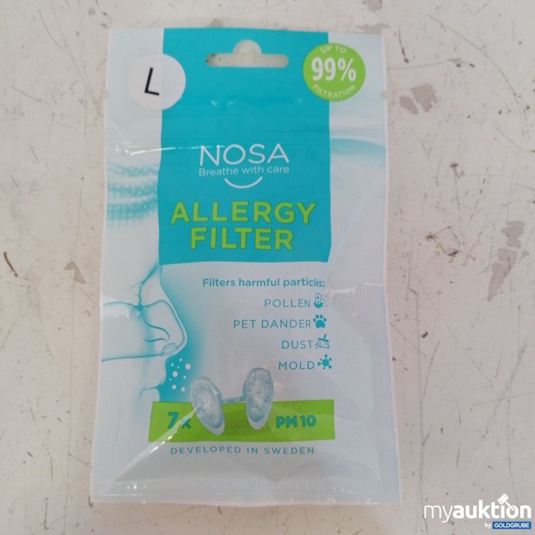 Artikel Nr. 740597: NOSA Allergie Nasenfilter 7x
