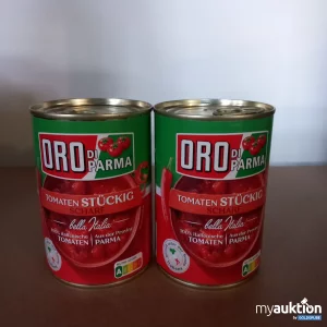 Artikel Nr. 386599: Oro di Parma Tomaten Stückig Scharf 2x400g