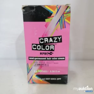 Auktion Crazy Color semi permanent hair color cream  4x100ml 