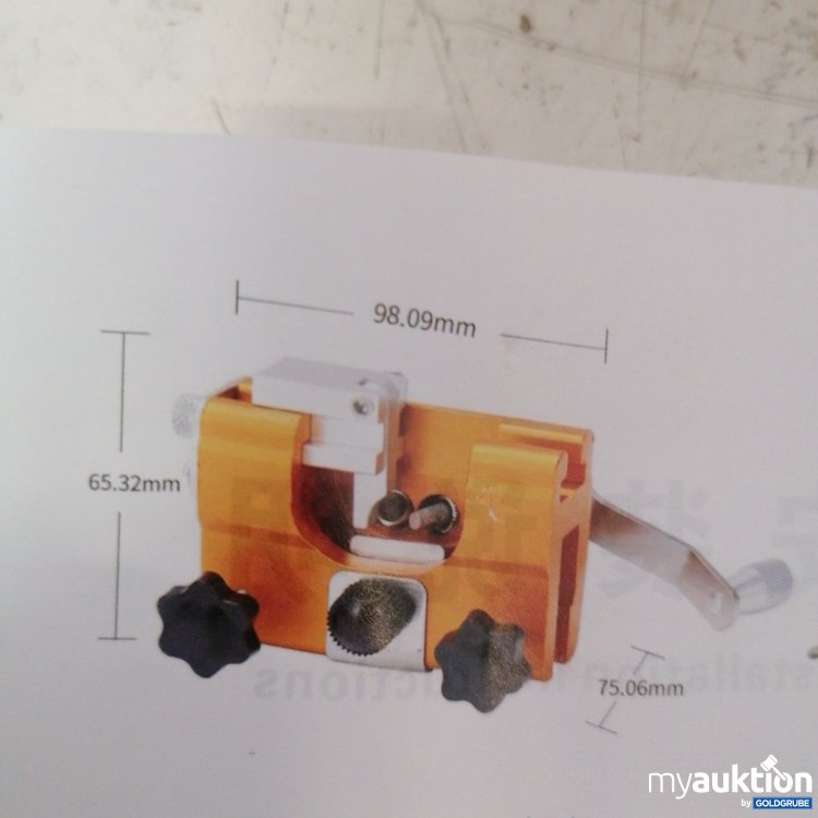 Artikel Nr. 737601: Tragbarer Sägekettenschärfer mit Handkurbel
