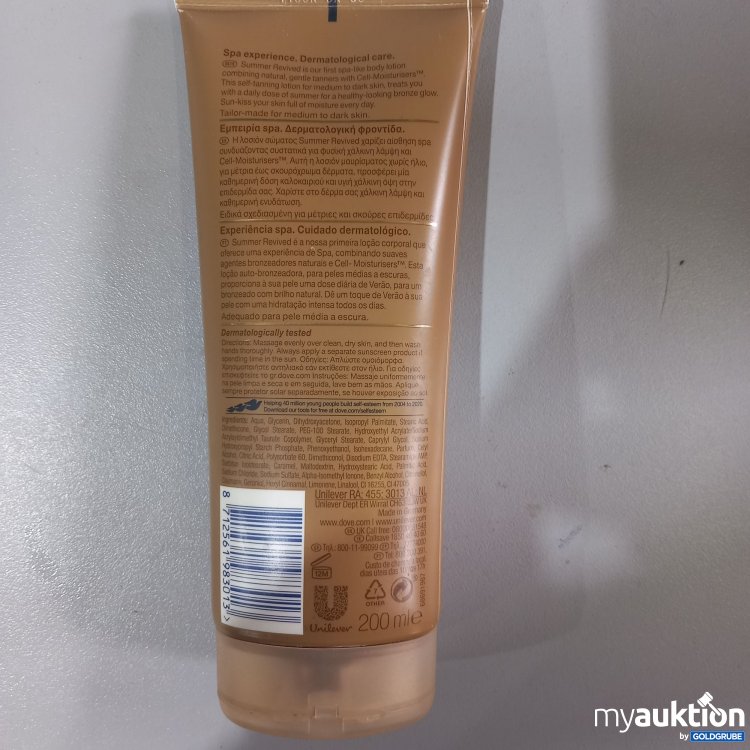 Artikel Nr. 754601: Dove self- tanner medium to dark skin