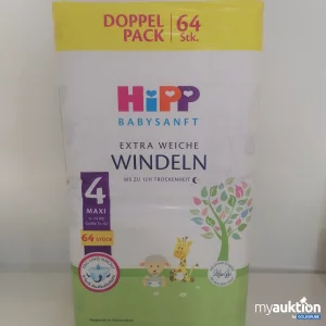 Auktion Hipp Windeln 4(9-24kg) 64 Stück 