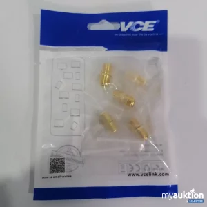 Artikel Nr. 389603: Vce F-Type Coaxial RG6 Connector  5stk