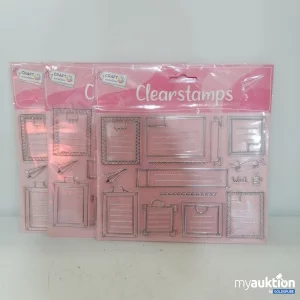 Auktion Clearstamps 3 Stück 