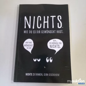 Auktion "NICHTS - Ein Wunschlos-Geschenk"