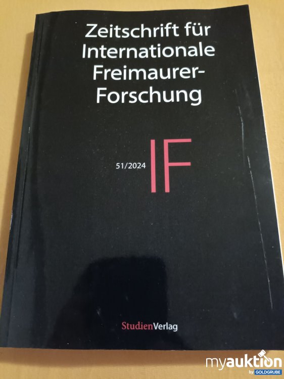 Artikel Nr. 390605: Zeitschrift für Internationale Freimaurer Forschung 