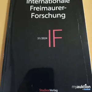 Artikel Nr. 390605: Zeitschrift für Internationale Freimaurer Forschung 