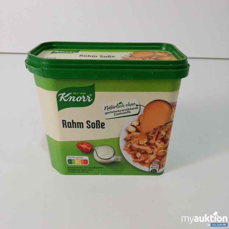 Artikel Nr. 790607: Knorr Rahm Soße ergibt 1,75l