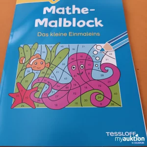 Auktion Mathe Malblock, Das kleine Einmaleins